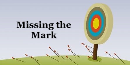 missing the mark